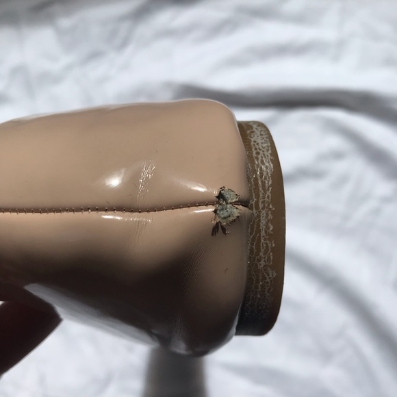 BCBGeneration Millie Patent Nude Flats. Size 9. - Picture 6 of 6